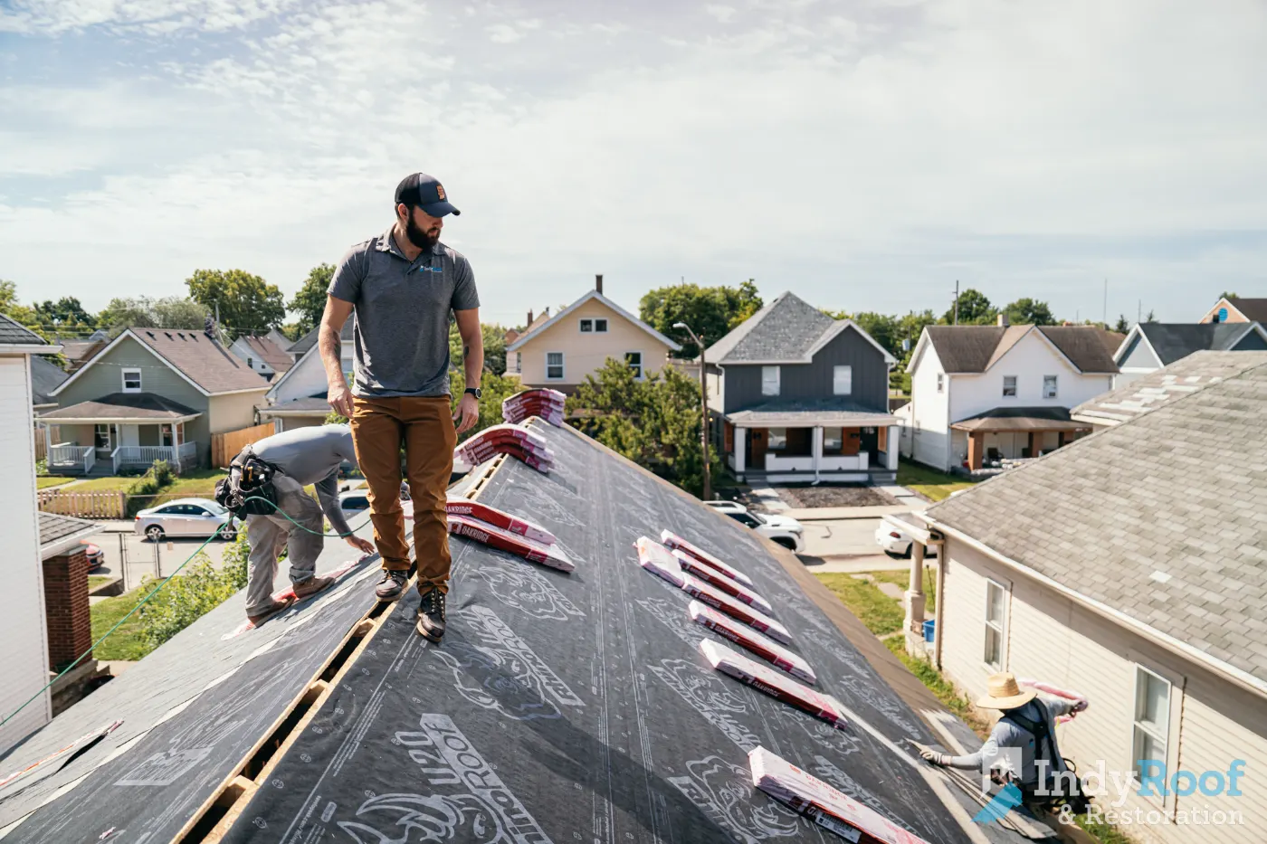 Roofing by Crothersville Roofing near Shelbyville, IN