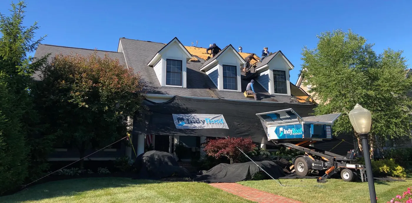 Roofing by Crothersville Roofing near Franklin, IN